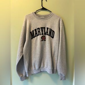 university of maryland crewneck